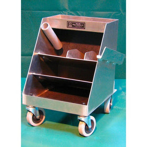 Stonewell Basic Shoeing Box 2 Shelf with Wheels